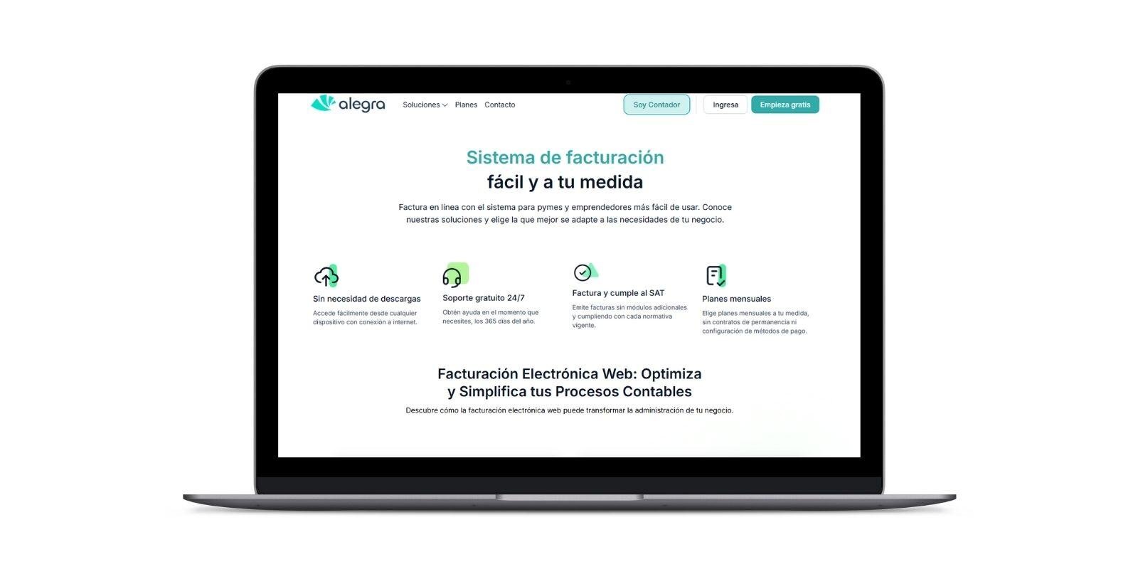 software de facturación Alegra